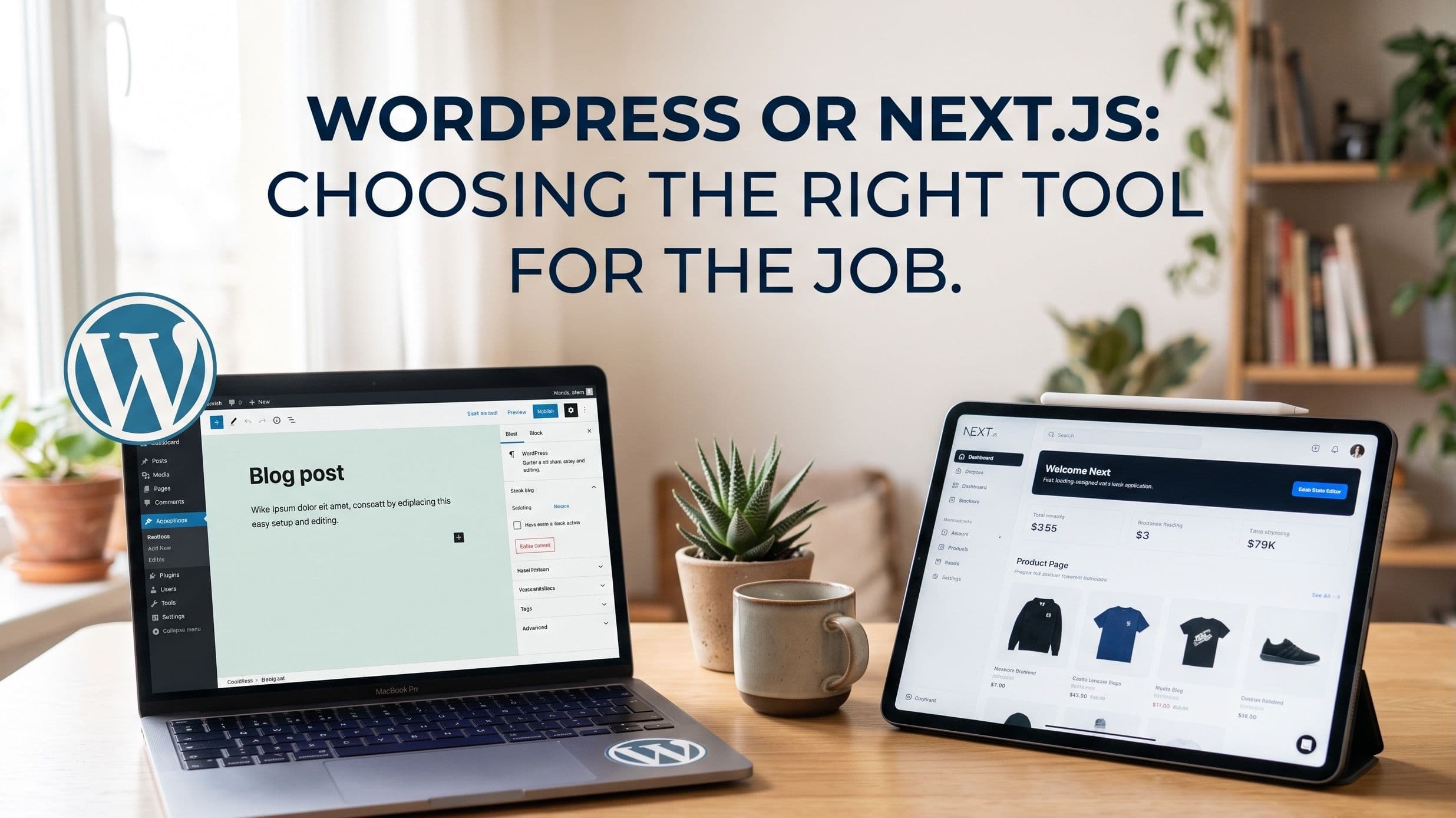 Next.js vs. WordPress in 2026